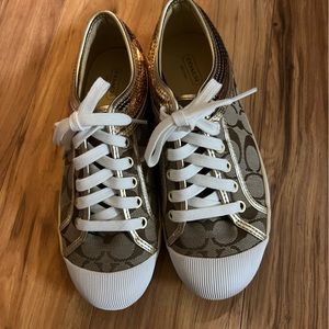 Good sequins cute Coach shoes